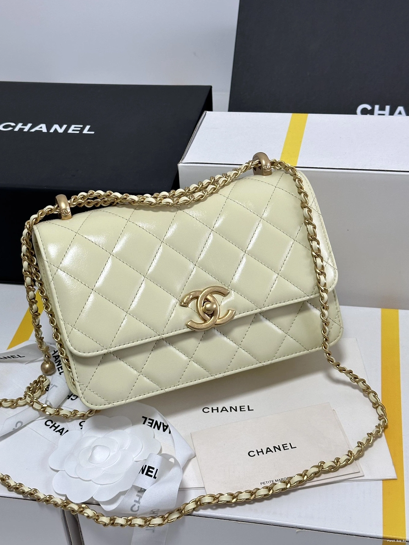 Firstbag Ru BAG CHANEL FLAP - 14.5*22*8cm 0712